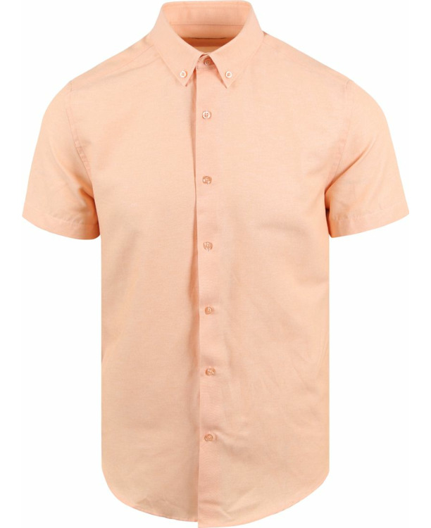 Suitable Short Sleeve Overhemd Oranje