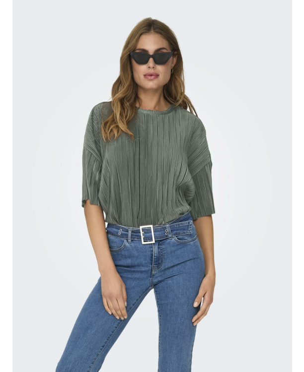 Regular Fit O-Neck Short Sleeves (S/S) O-hals Vrouwelijke top met korte mouwen, regular fit
