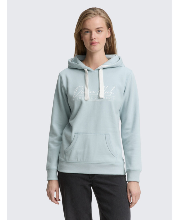 Hoodie met logo-opdruk