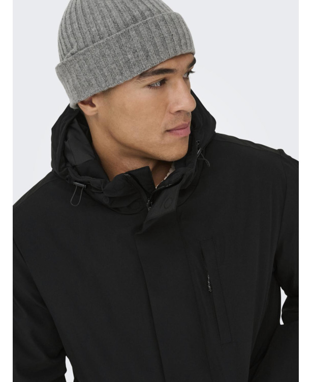 Capuchon met koordregeling lange mouwen (L/M) Heren