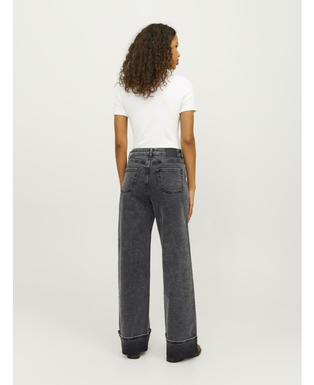 JXTOKYO WIDE FOLD HW JEANS DNM LN