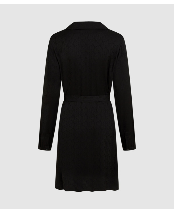K JACQUARD SHIRT DRESS