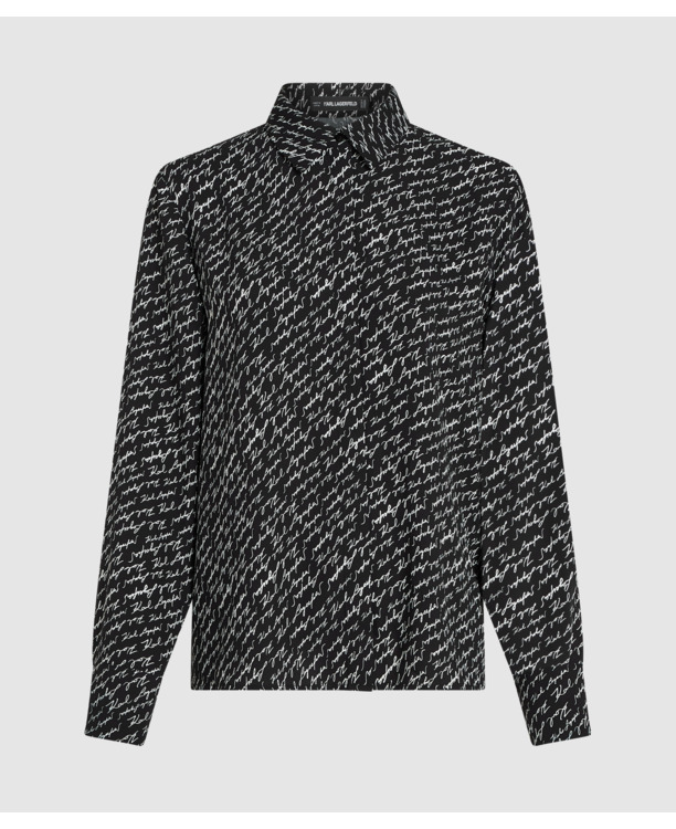 SIGNATURE AOP BLOUSE