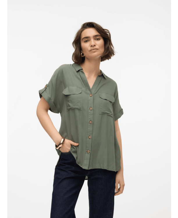 VMBUMPY S/S SHIRT WVN GA NOOS