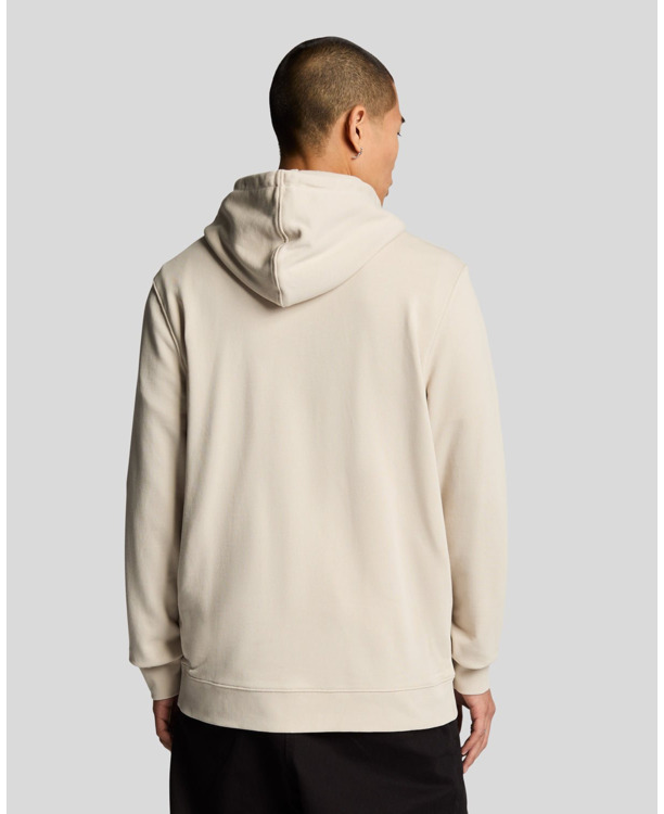 Loopback Embroidered Hoodie