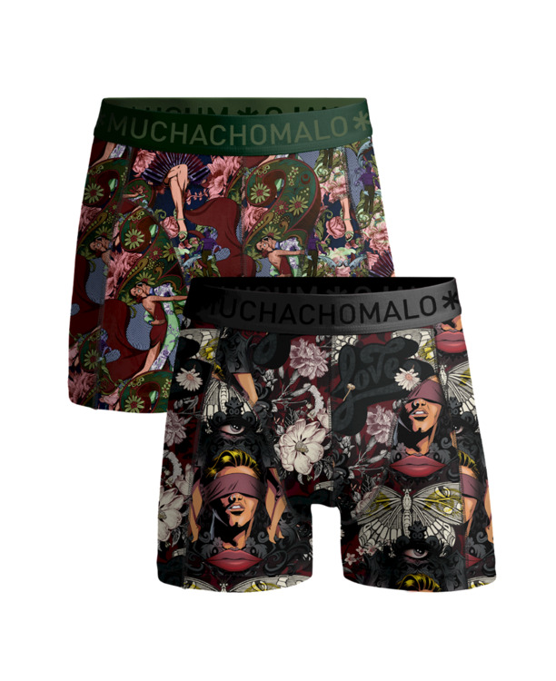 Jongens 2-Pack Boxershorts Blindtango Print/Print