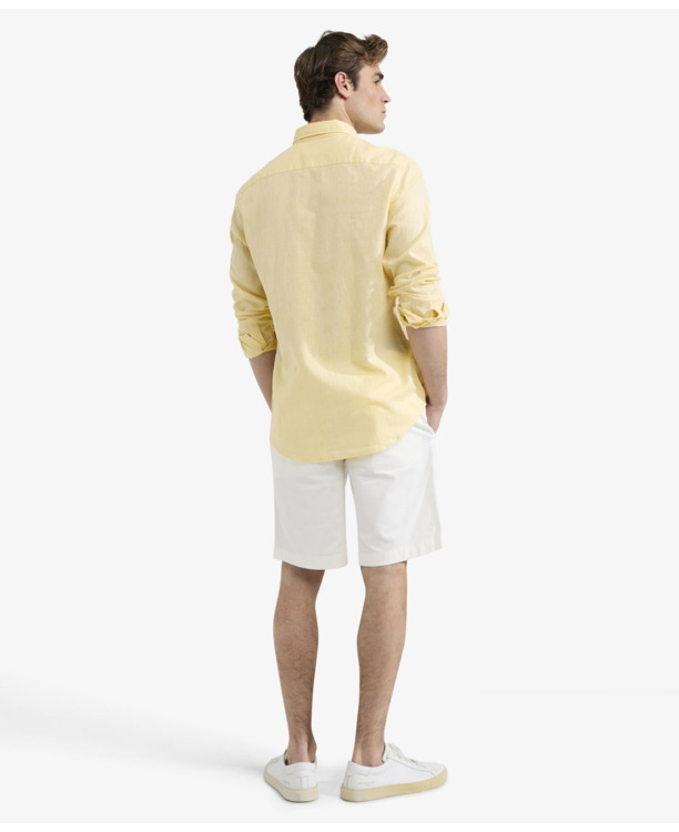 Cotton Linen Shirt Heren