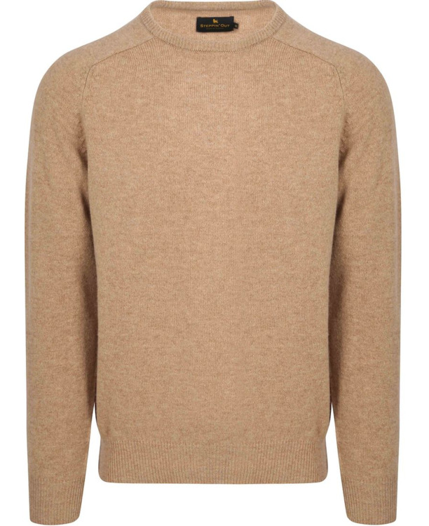 Steppin' Out Trui Lamswol Beige