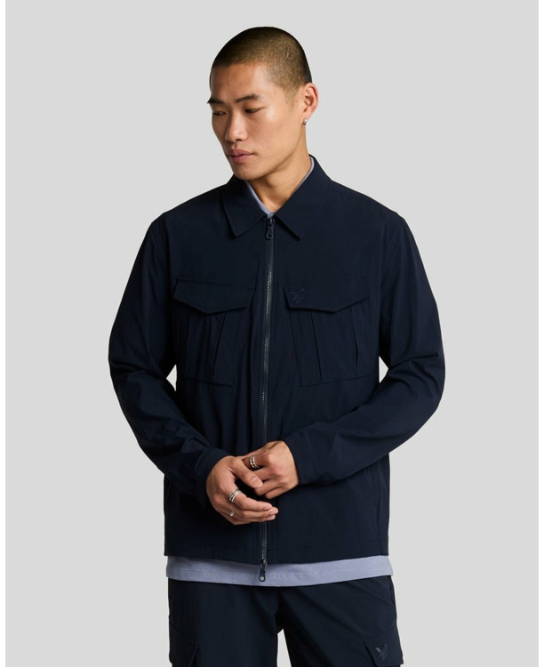 Nylon Pocket Overshirt
