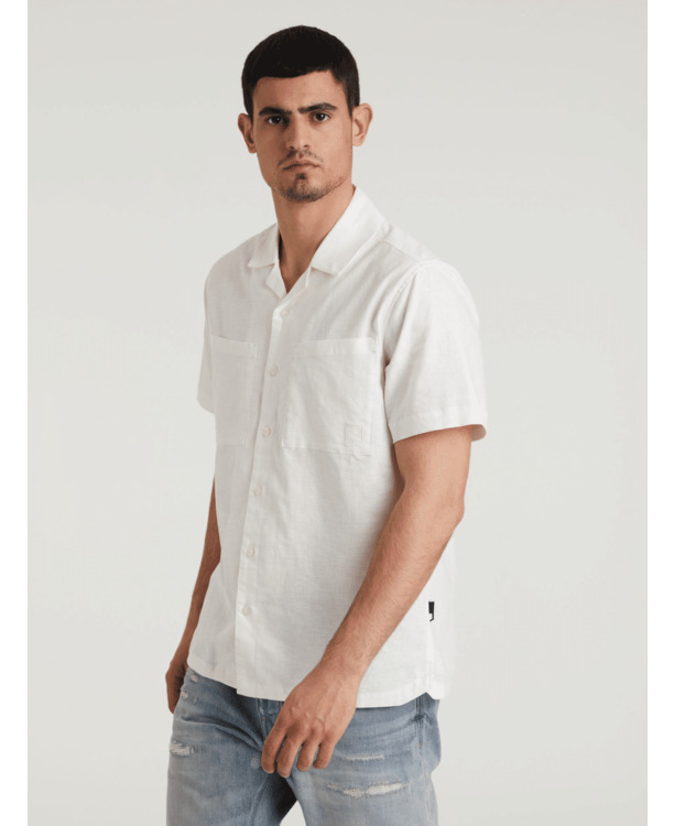 Chasin Heren Korte Mouw Shirts Bizz Linen
