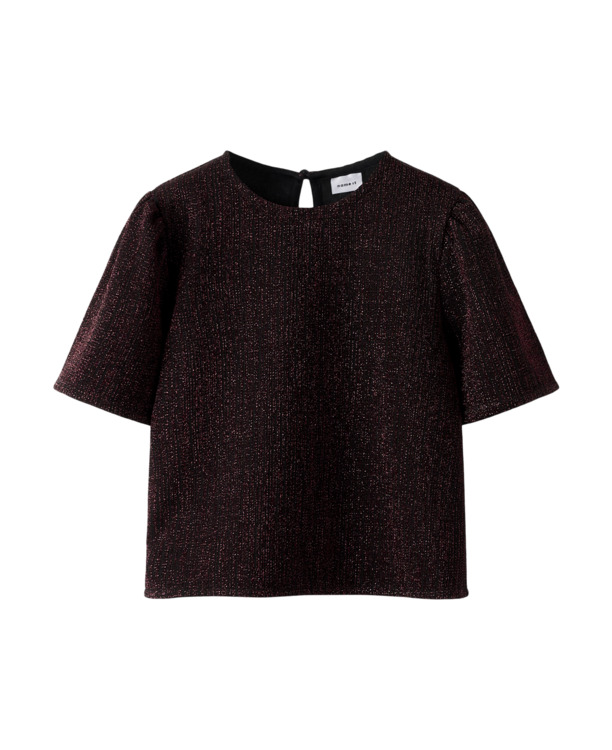 Normale pasvorm ronde hals korte mouwen (K/M) Vrouwen