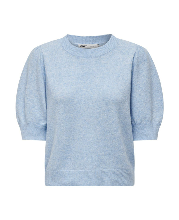 Knit Fit O-Neck 2/4 Sleeves (2/4) Lange mouwen gebreide trui met O-hals pasvorm