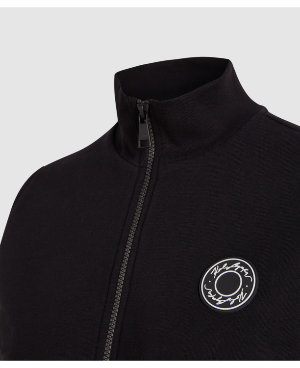 LUNA PATCH ZIP UP SWEATSHIRT