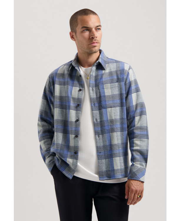 Dstrezzed Heren Flanellen Overhemd Gus Rood