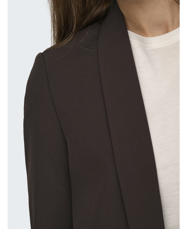 Regular Fit Reverse Blazer met gerimpelde mouwen