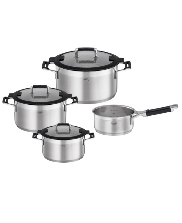 SILENCE PRO 4-delige steelpannenset