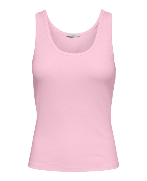 Regular Fit O-Neck Sleeveless (S/L) Comfortabele regular fit basic tanktop met o-hals