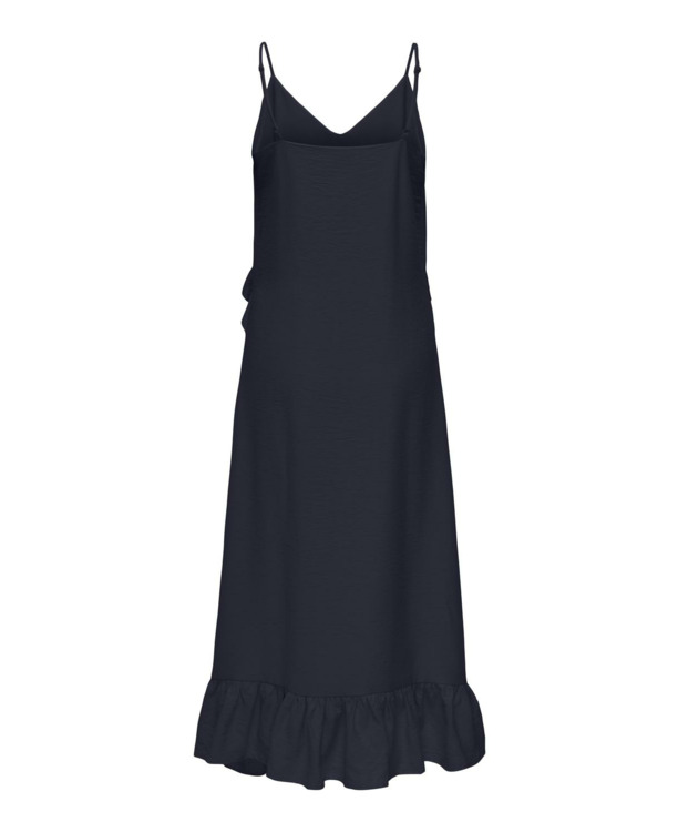 Regular Fit V-Neck Sleeveless (S/L) Zomerjurk met V-hals en ruches