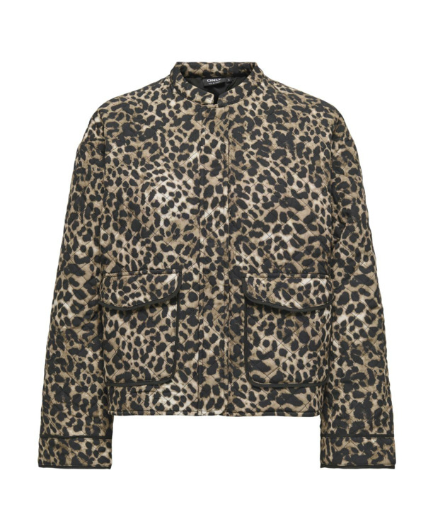 O-Neck Long Sleeves (L/S) Gewatteerd kort jasje