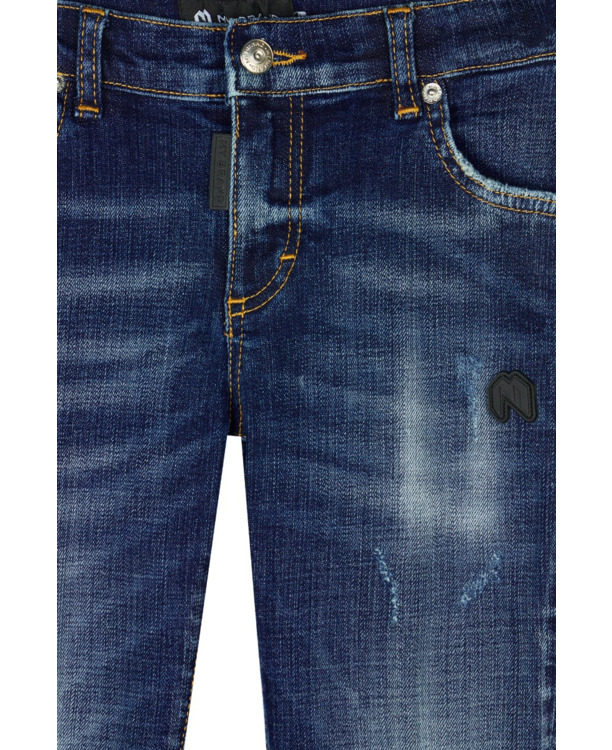 BASIS GEWASSEN DENIM JEANS JUNIOR