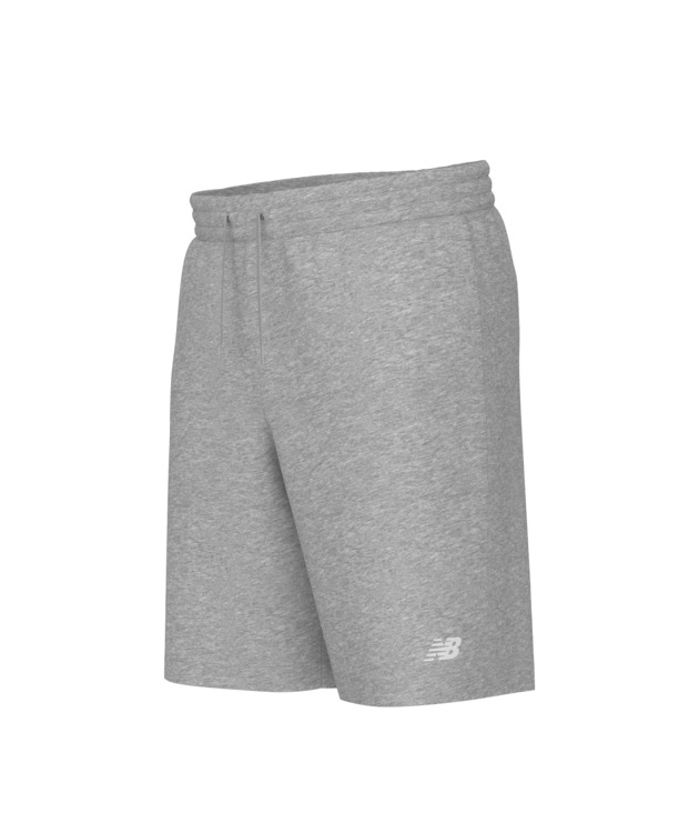 New Balance Heren Sport Korte Broek Grijs French Terry