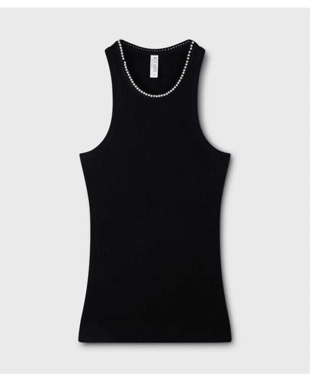 10DAYS Dames tanktop parel katoen