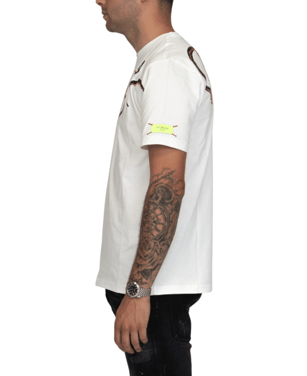 MYBRAND Handtekening Klad T-shirt MANNEN