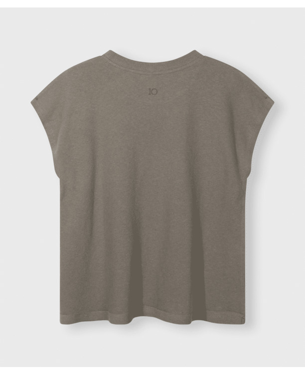 short sleeve tee linen