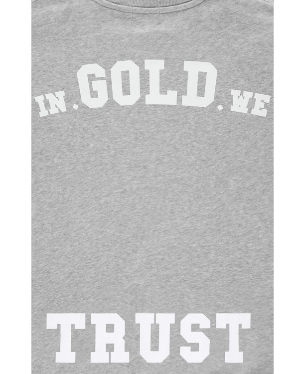 De Out Sweater Grijs Melange Unisex