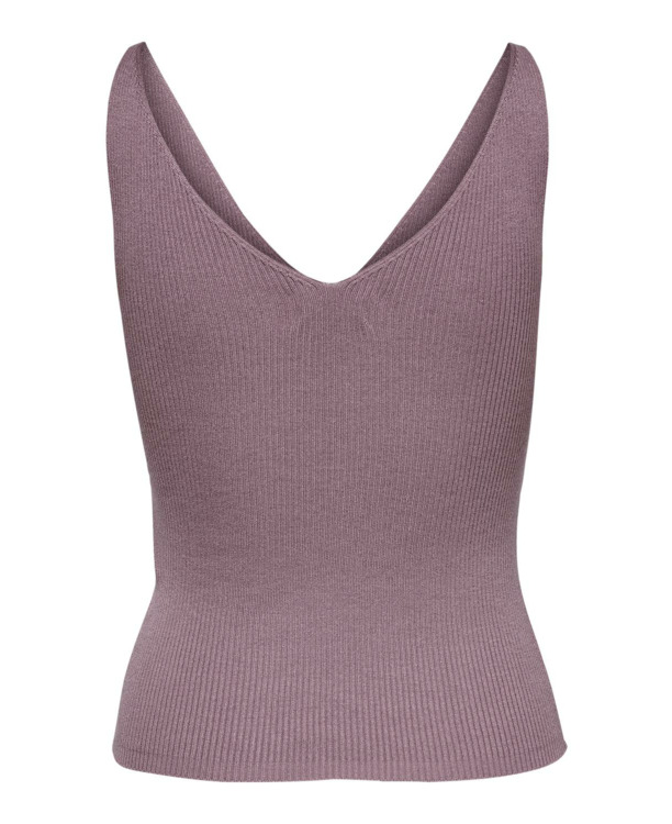 Knit Fit V-Neck Sleeveless (S/L) Gebreide top