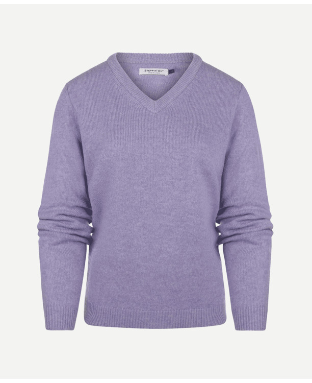 Lambswool V-neck Sweater