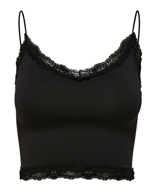 ONLVICKY LACE SEAMLESS CROPPED TOP NOOS
