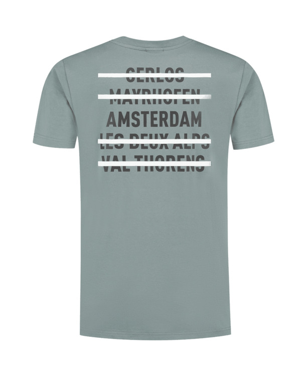 Skihellingsteden T-shirt Mannen