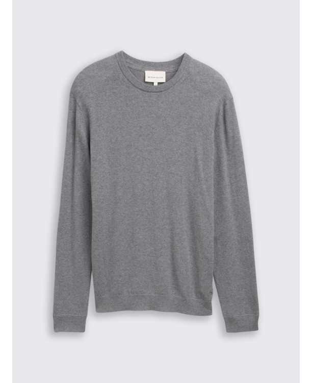 Gebreite trui met kasjmier