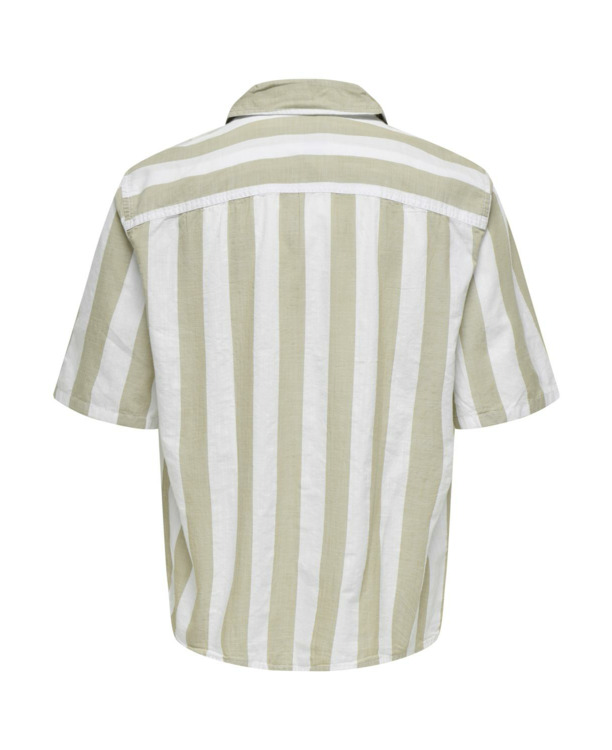 Relaxed Fit Shirt Kraag Korte Mouwen (K/M) Heren
