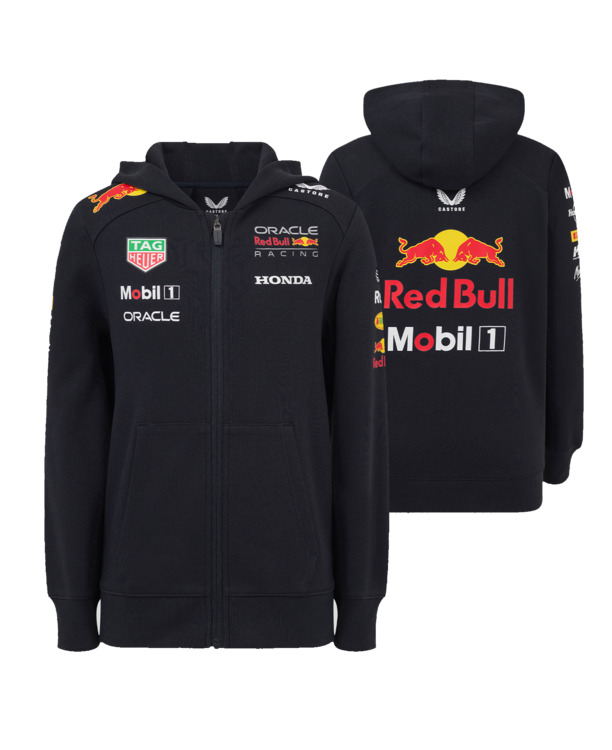 Kids - Team Full Zip Hoodie 2025 - Red Bull Racing