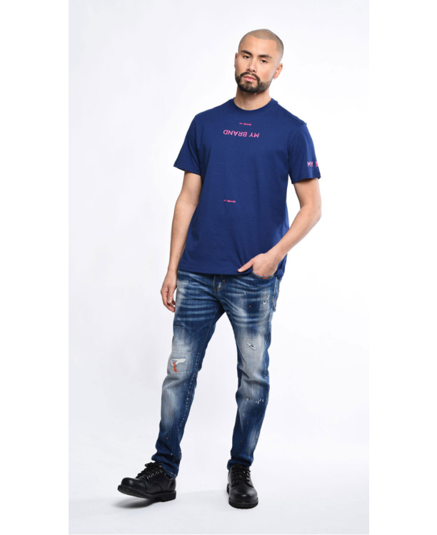 MULTIBRANDING TSHIRT NAVY/NP