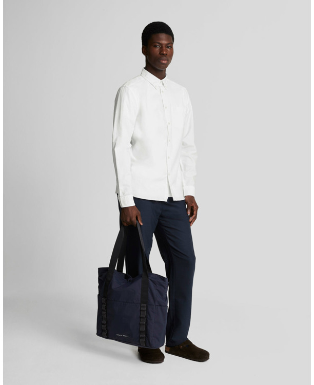 Tonal Eagle Plain Oxford Shirt