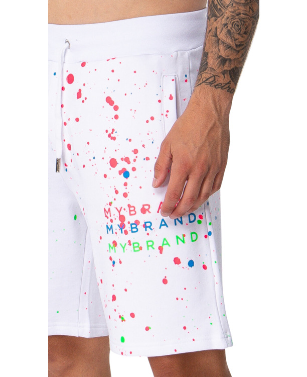 NEON PAINT SPLASH MB SHORTS