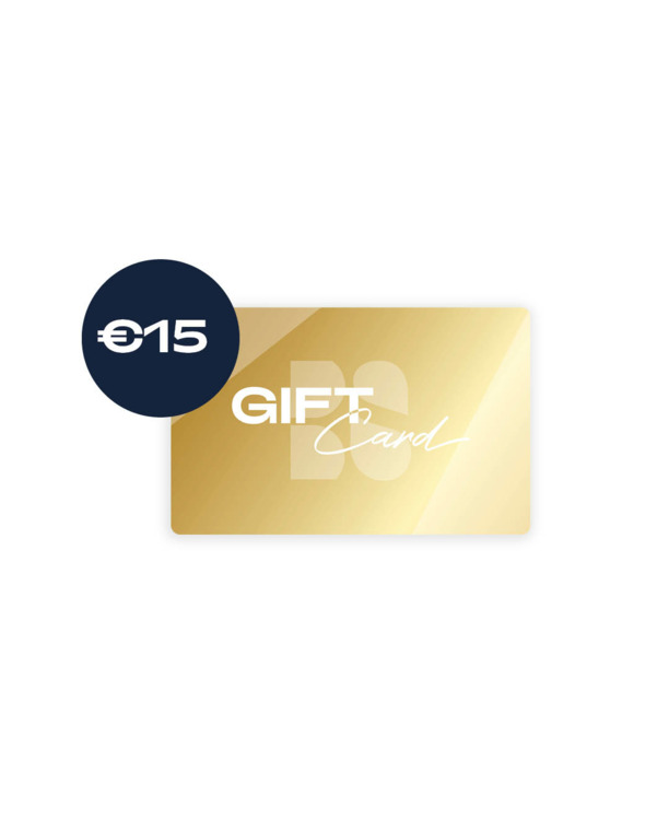 Gift card € 15,-