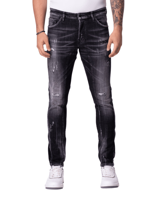 MIJN MERK GEBROKEN WITTE JEANS MANNEN