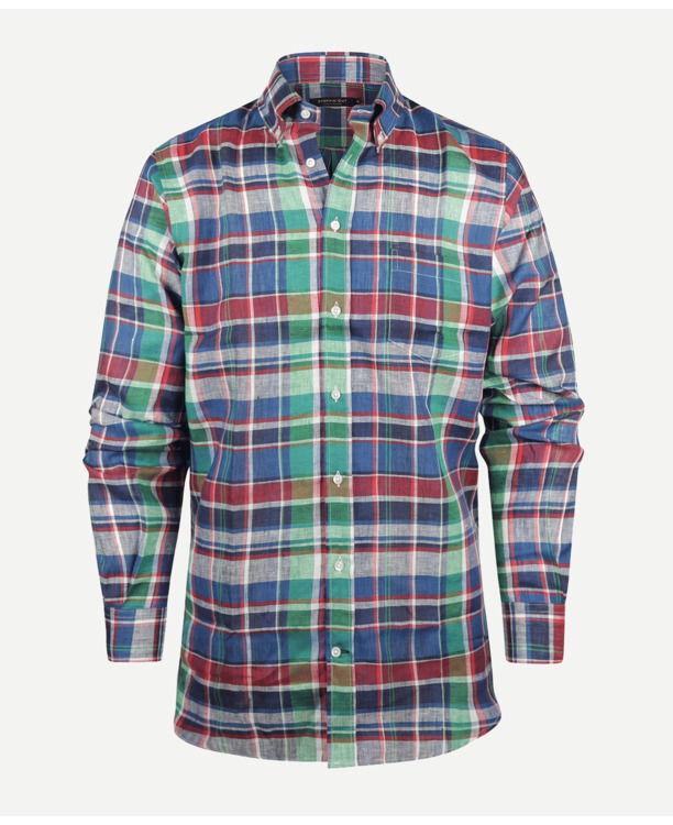 Linen Check Shirt RF BD