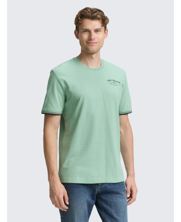 T-shirt met logo-opdruk