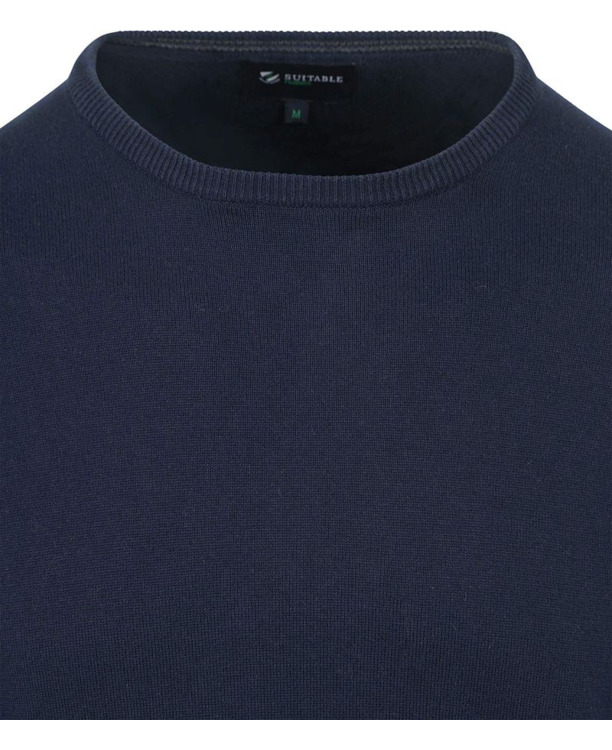 Suitable Respect Oinir Pullover Navy