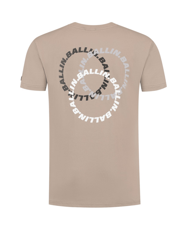 Driehoekige Cirkels Logo T-shirt Mannen