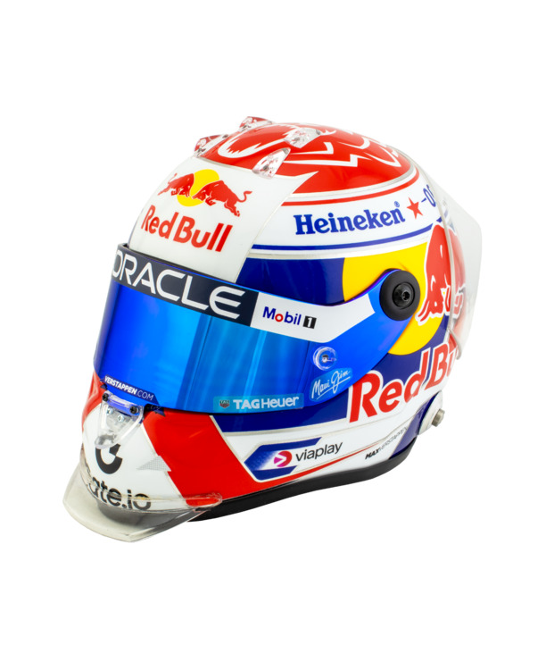 1:2 - 2025 Seizoenshelm - Max Verstappen - Red Bull Racing