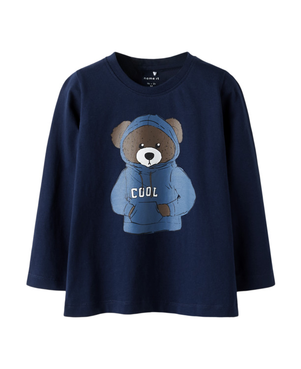 Normale pasvorm ronde hals lange mouwen (L/S) Jongens