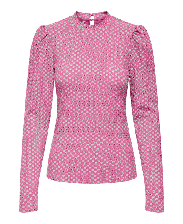 ONLGENNY L/S O-NECK STRUCTURE TOP J