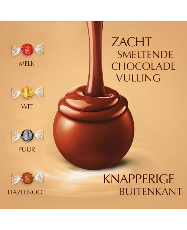 LINDOR Assorti chocolade bonbons 500g