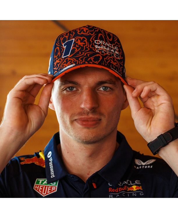 Orange Lion Driver Cap 2025 -  Max Verstappen - New Era 9Forty